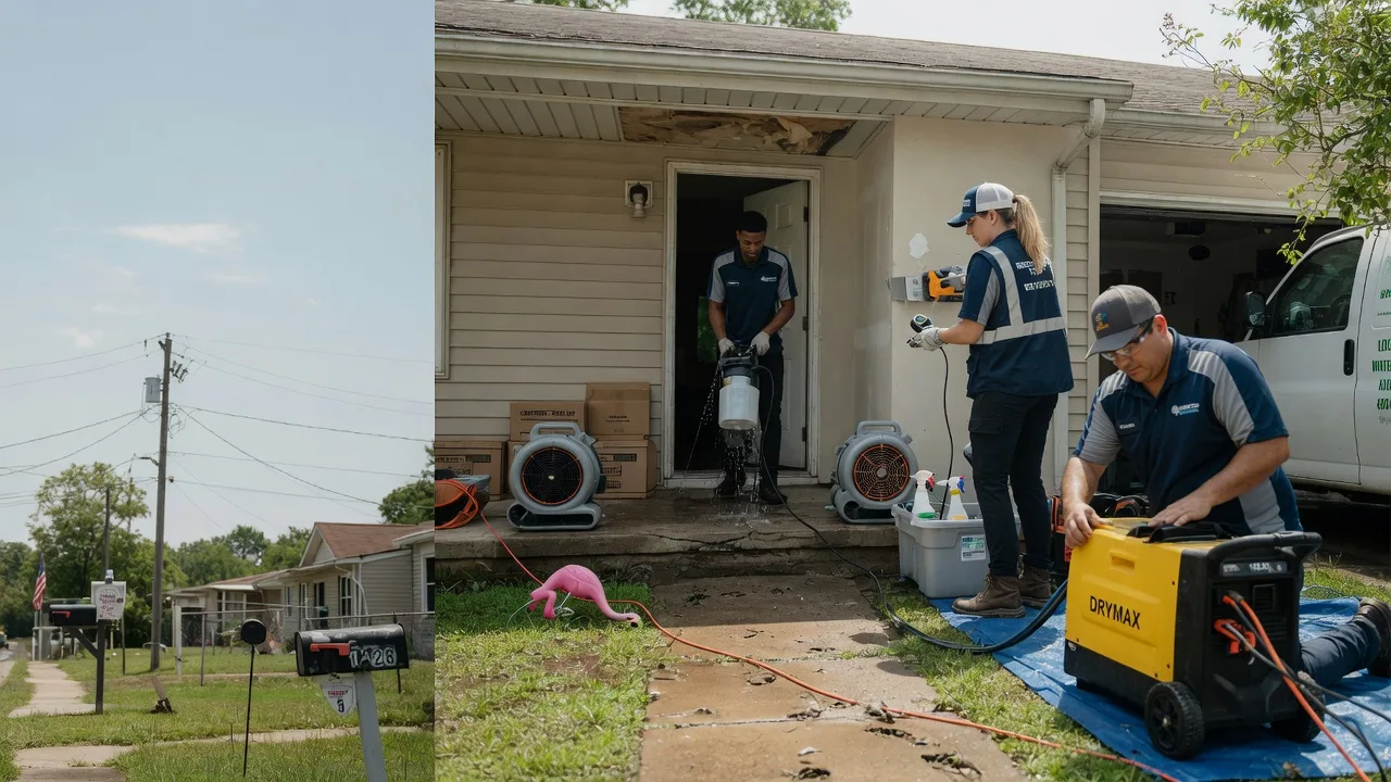 Storm Damage Water Removal in North Bend, OH near me